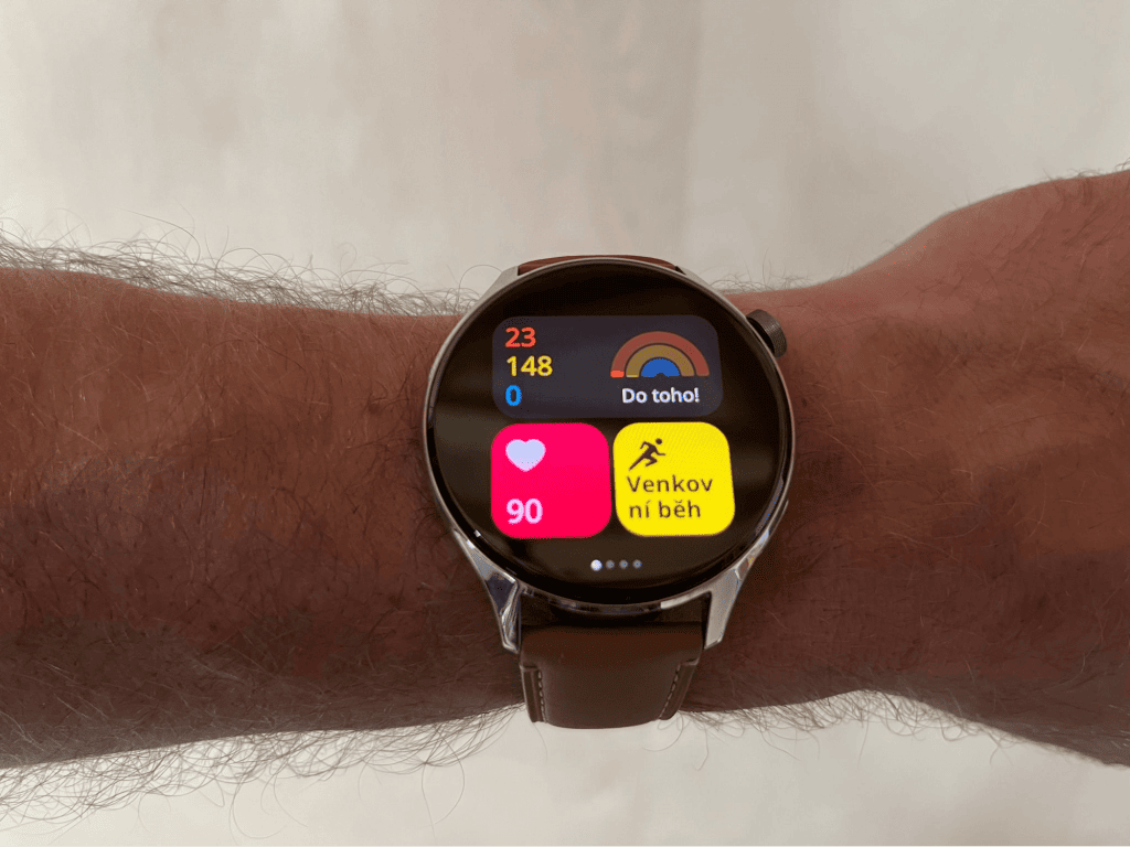 Widżety ułatwiają śledzenie aktywności