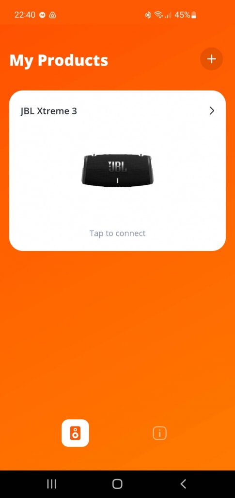 Parowanie głośnika ze smartfonem jest proste i intuicyjne