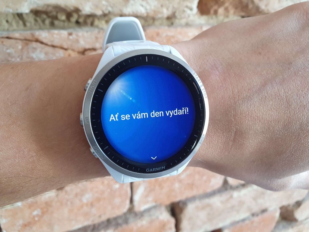 Wiadomość motywacyjna jest miłym dodatkiem