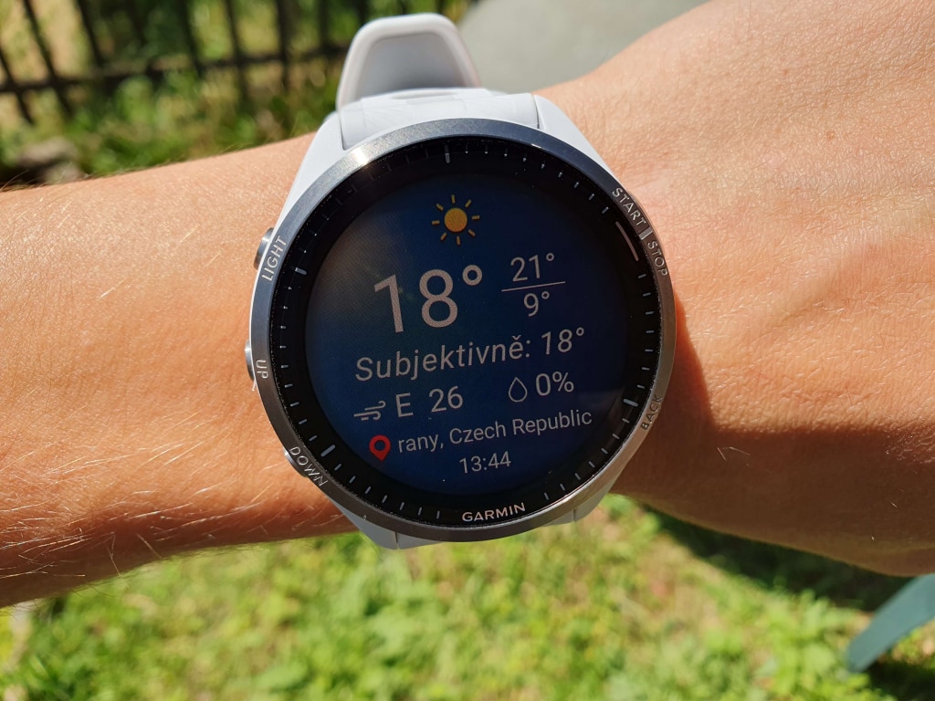 Prognoza jest powiązana z lokalizacją sparowanego telefonu