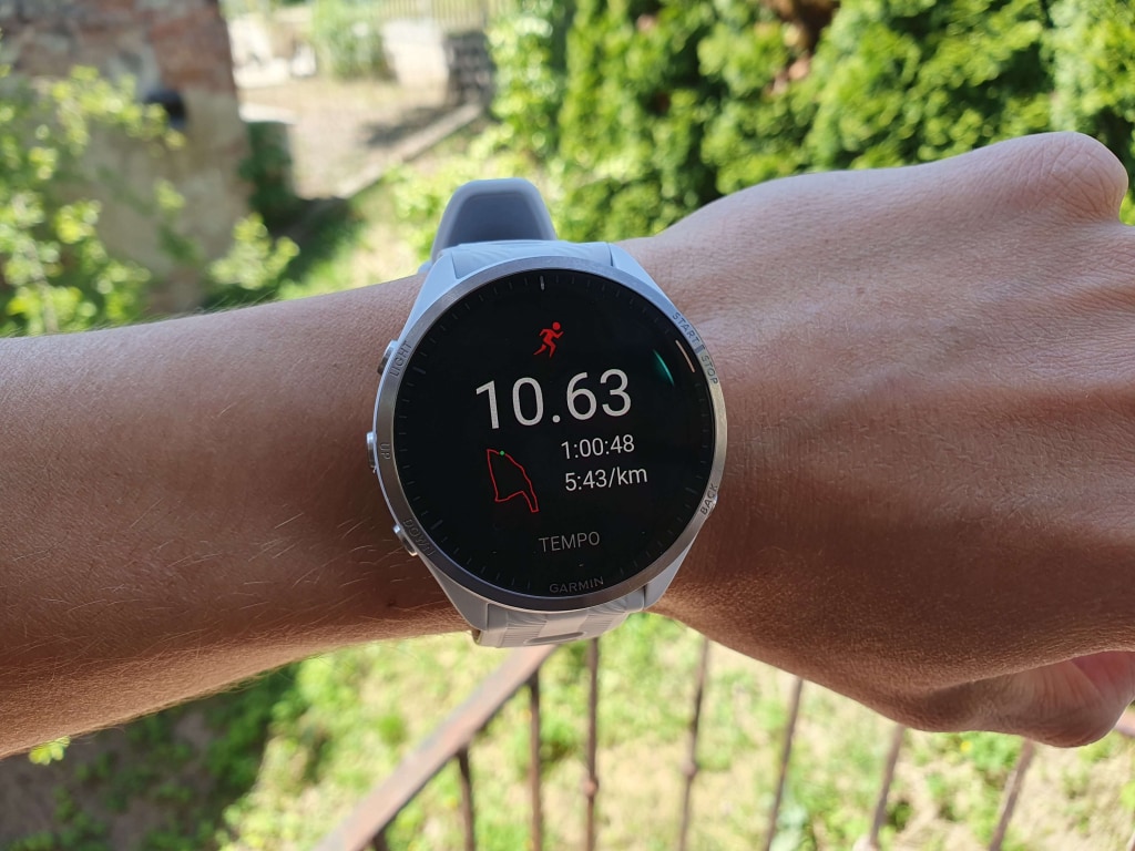 Statystyki aktywności można wyświetlać bezpośrednio na zegarku