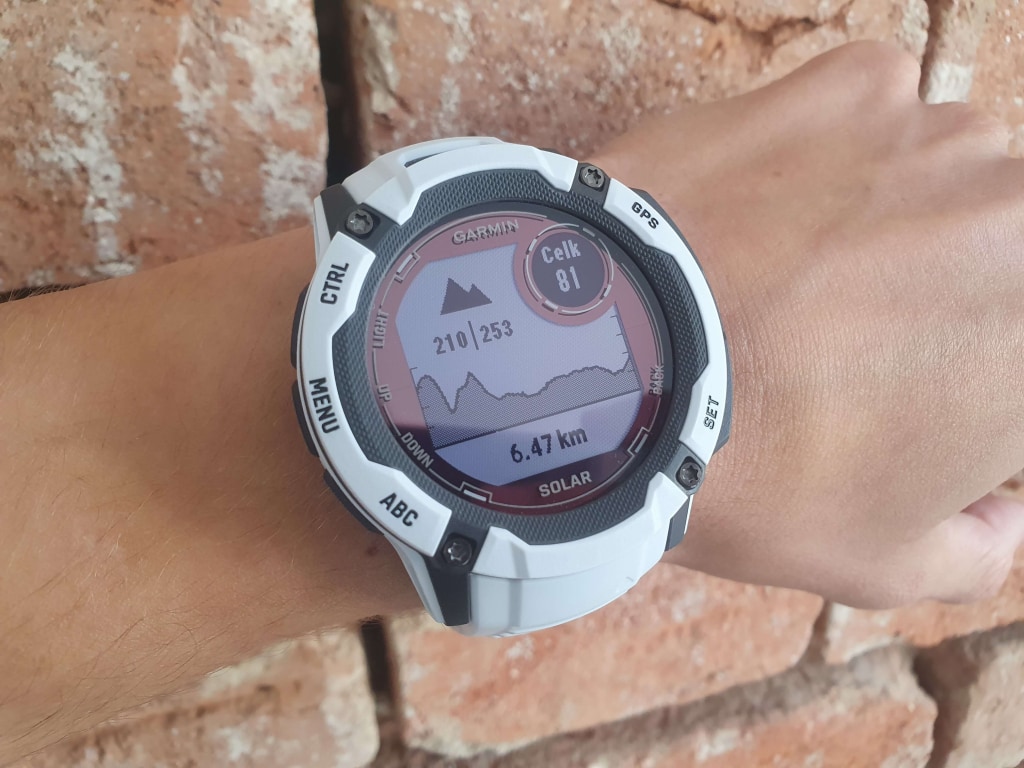 Łatwy do odczytania wykres wysokości