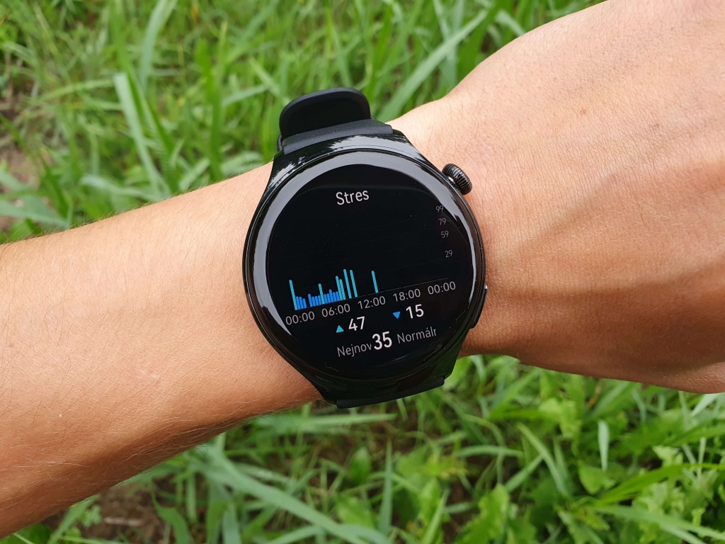 Stres w tym zegarku rozumiany jest jako napięcie nerwowe