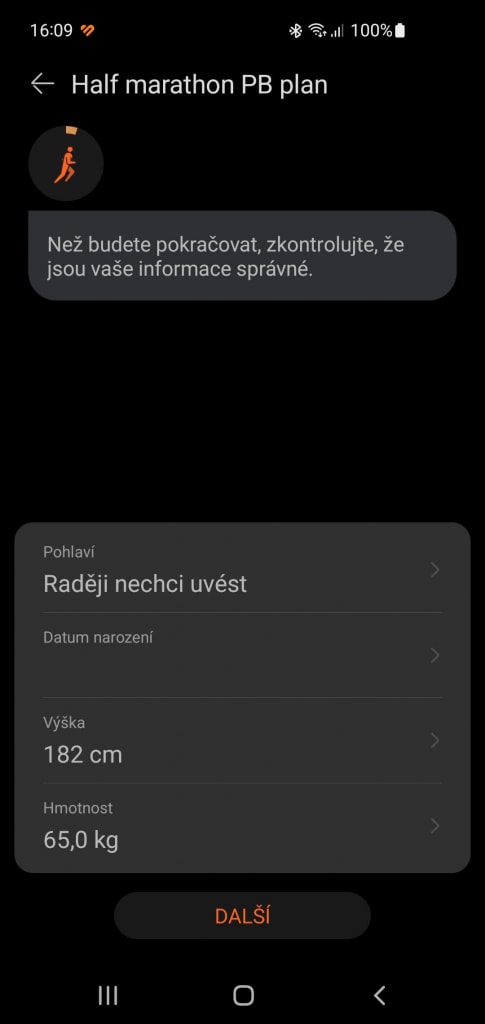 Drugi krok polega na wprowadzeniu osobistych cech