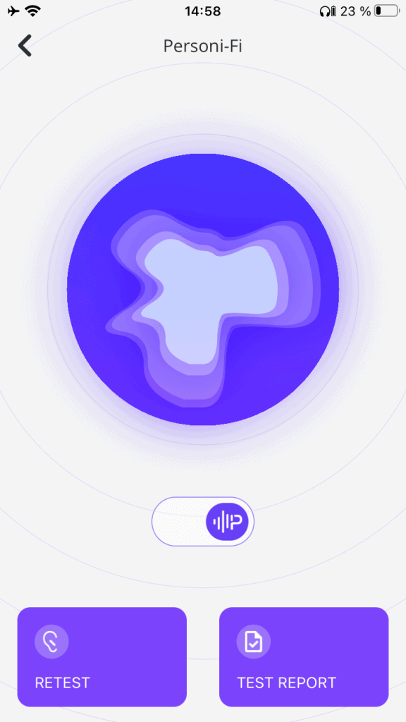 Spersonalizowany dźwięk można wyłączyć w dowolnym momencie