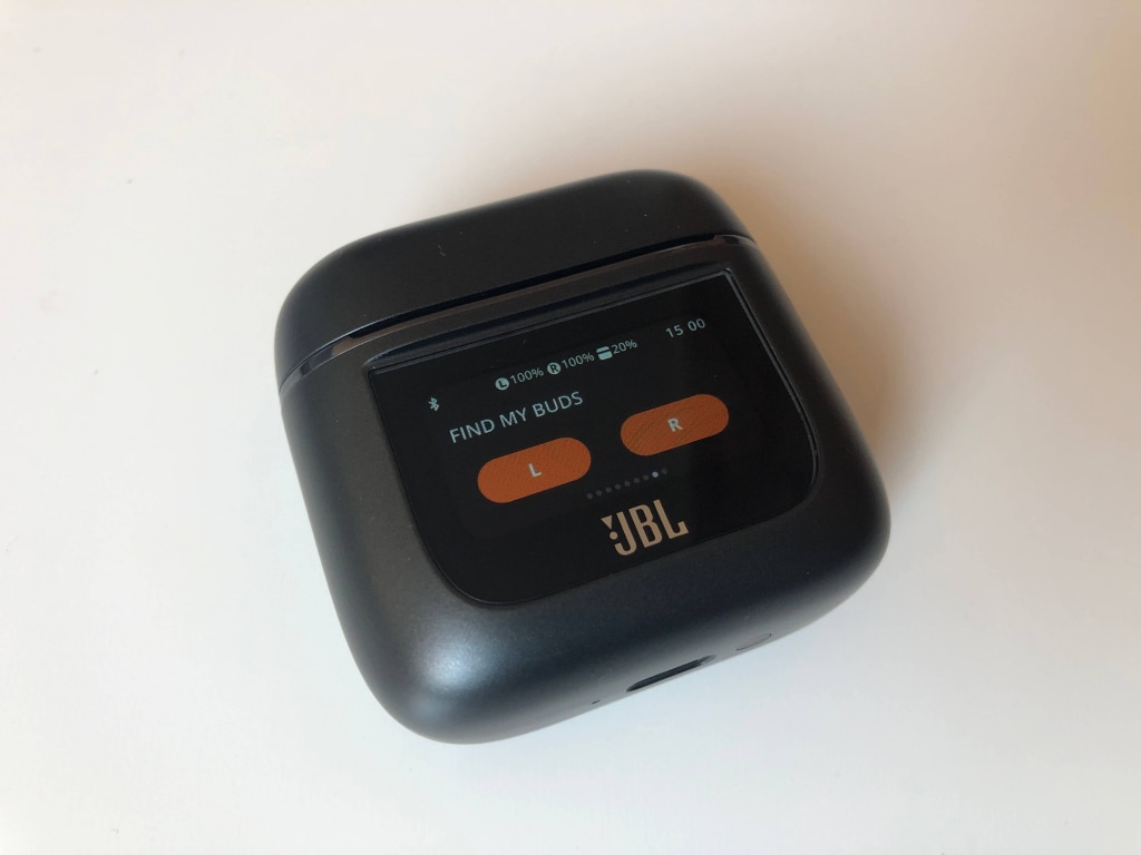 Funkcja Find My Buds uruchamia głośny dźwięk w wybranej słuchawce