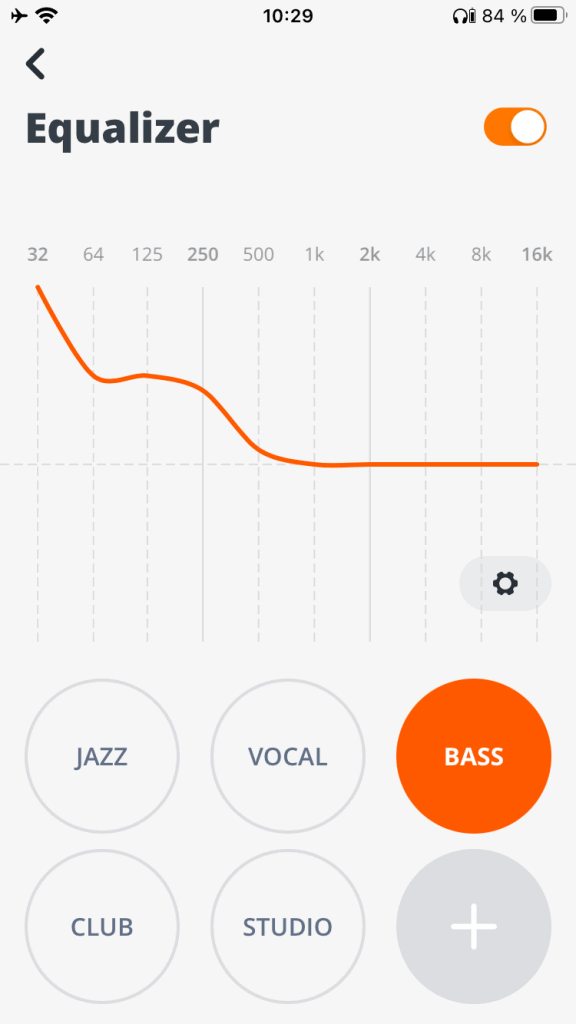 Wybór spośród kilku gotowych trybów