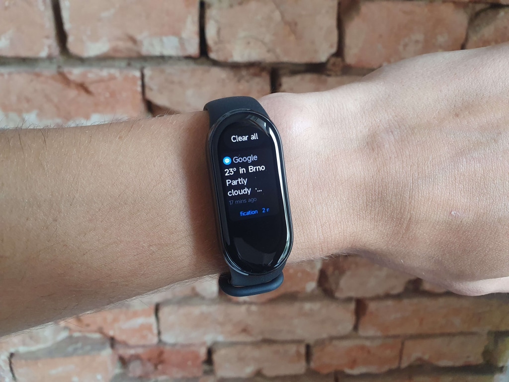 Powiadomienia są czytelne