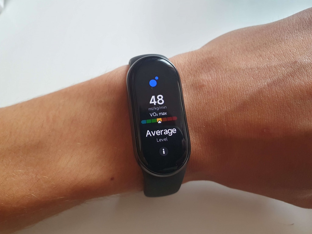 Na opaskach szacujemy VO2 max i jego zmiany w czasie