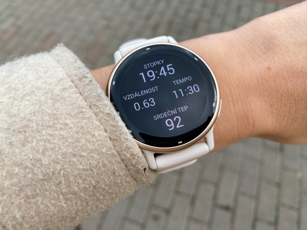 Dane podczas ćwiczeń