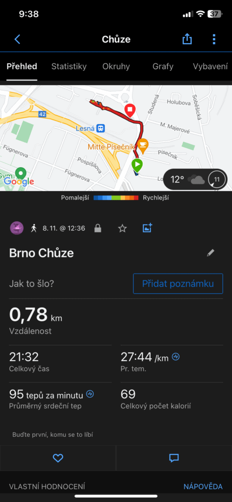 Wyświetlanie statystyk w aplikacji