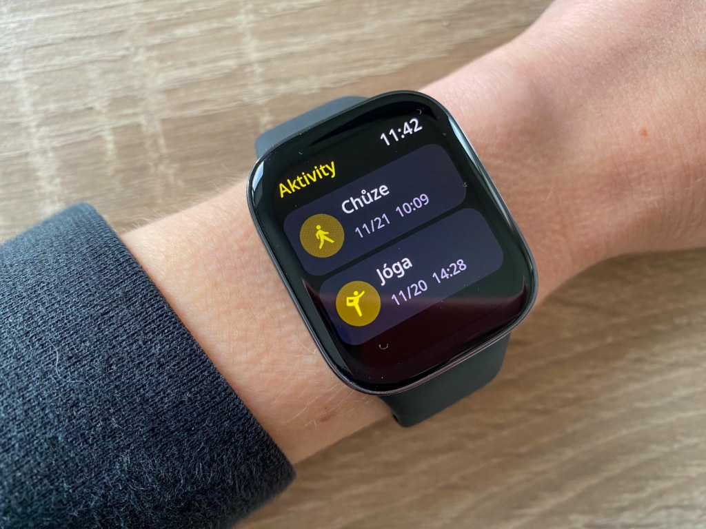 Historia aktywności