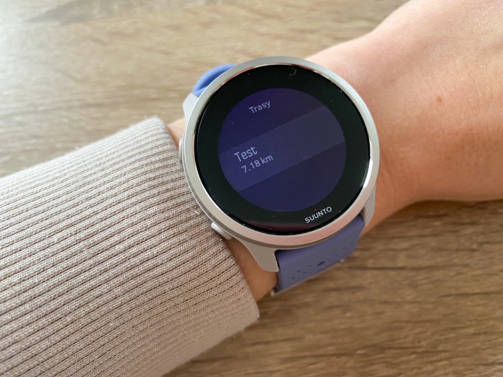 Importujesz trasę bezpośrednio do zegarka