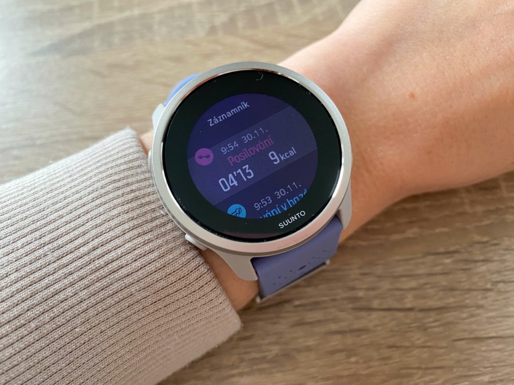 Rejestrator wyświetli historię ruchu