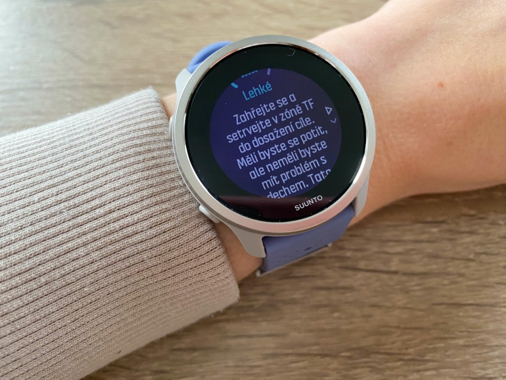 Zegarek podaje instrukcje