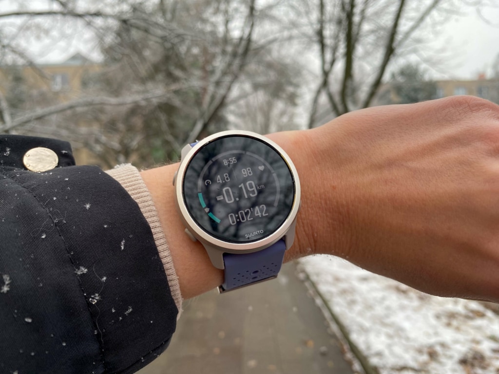 Dane podczas ćwiczeń