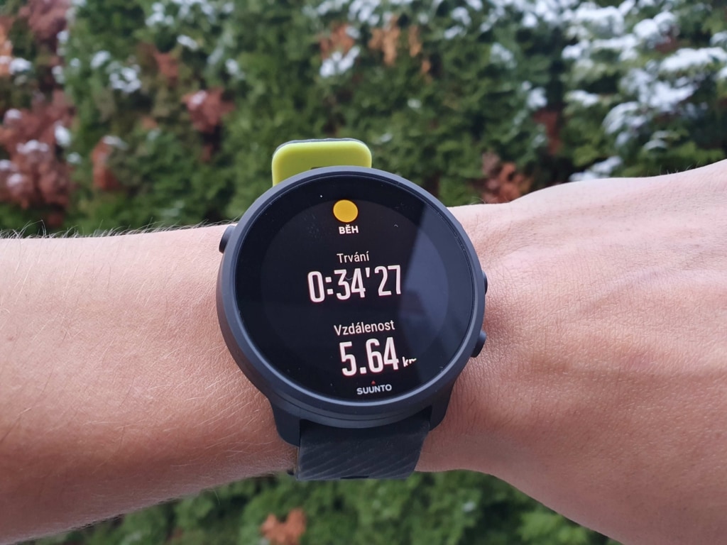 Podczas biegania zapis jest najbardziej szczegółowy