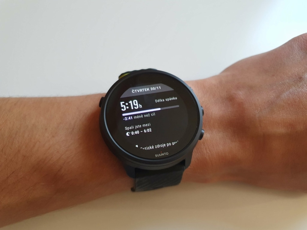 Zegarek dość dokładnie oszacował czas zaśnięcia