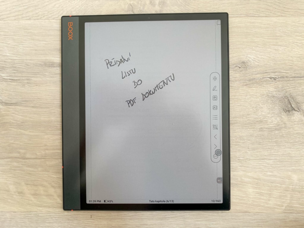 Dodawanie arkusza do dokumentu PDF