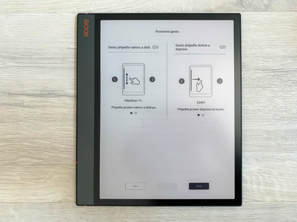 Urządzenie zapamiętuje zarówno prawo-, jak i leworęcznych użytkowników