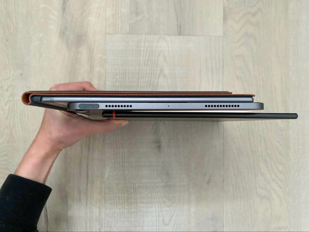 Grubość notebooków jest bardzo podobna