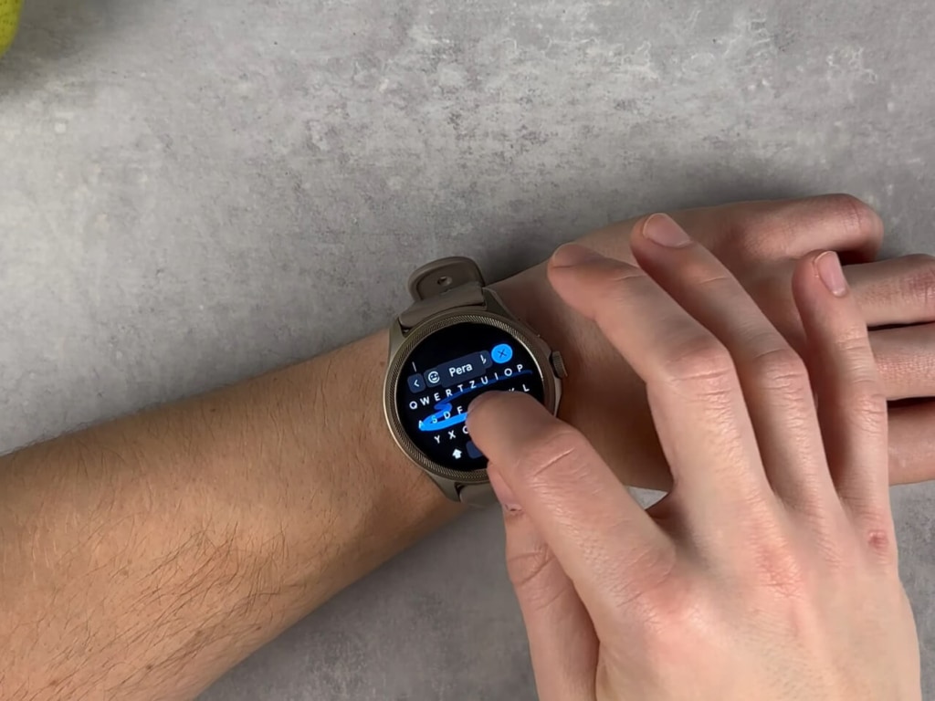 Pisanie gestami działa niezawodnie