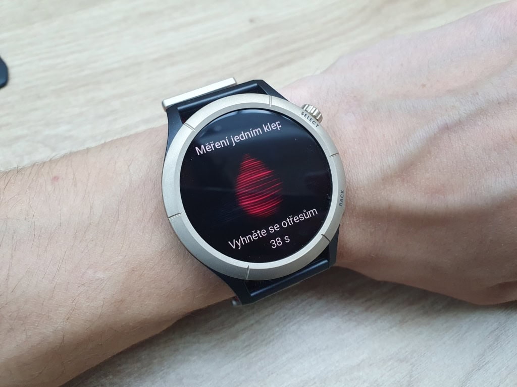 Pomiar jednym dotknięciem jest szybki