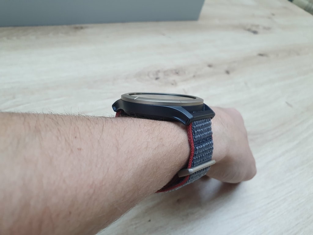 Na początku musiałem przyzwyczaić się do paska