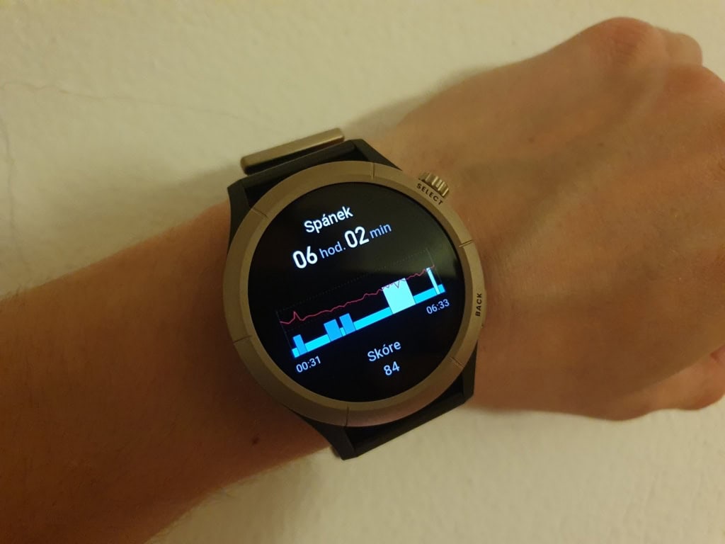 Jestem zadowolony z dokładności monitorowania snu