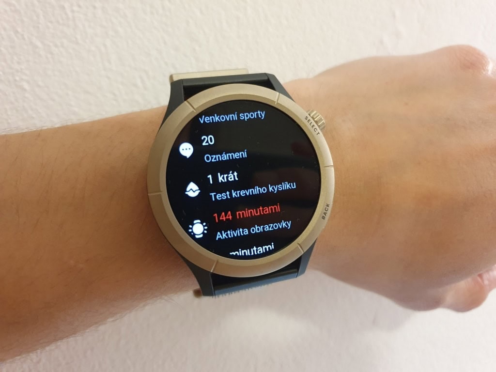 Analiza zużycia baterii jest bardzo szczegółowa