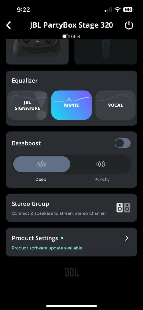 Inne funkcje dostępne w aplikacji