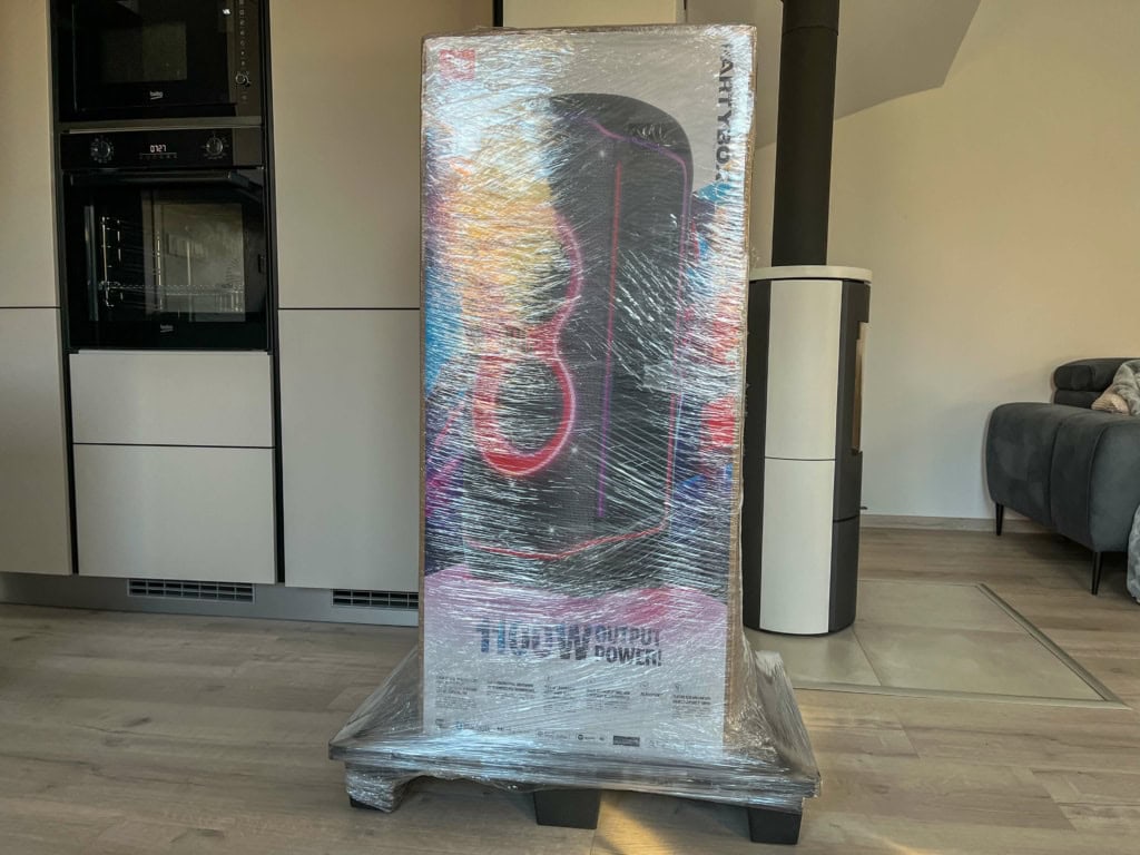 Do mnie dotarł zapakowany na mniejszej palecie