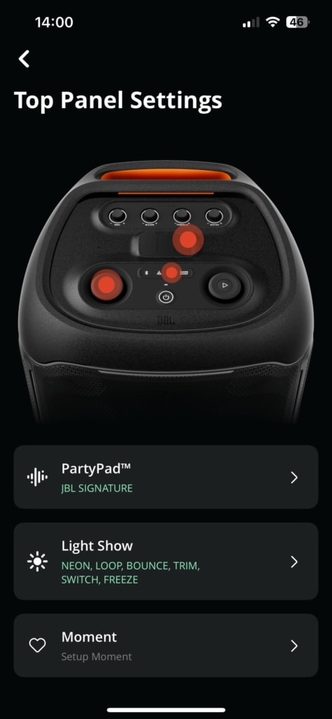 Ustawienia sterowania