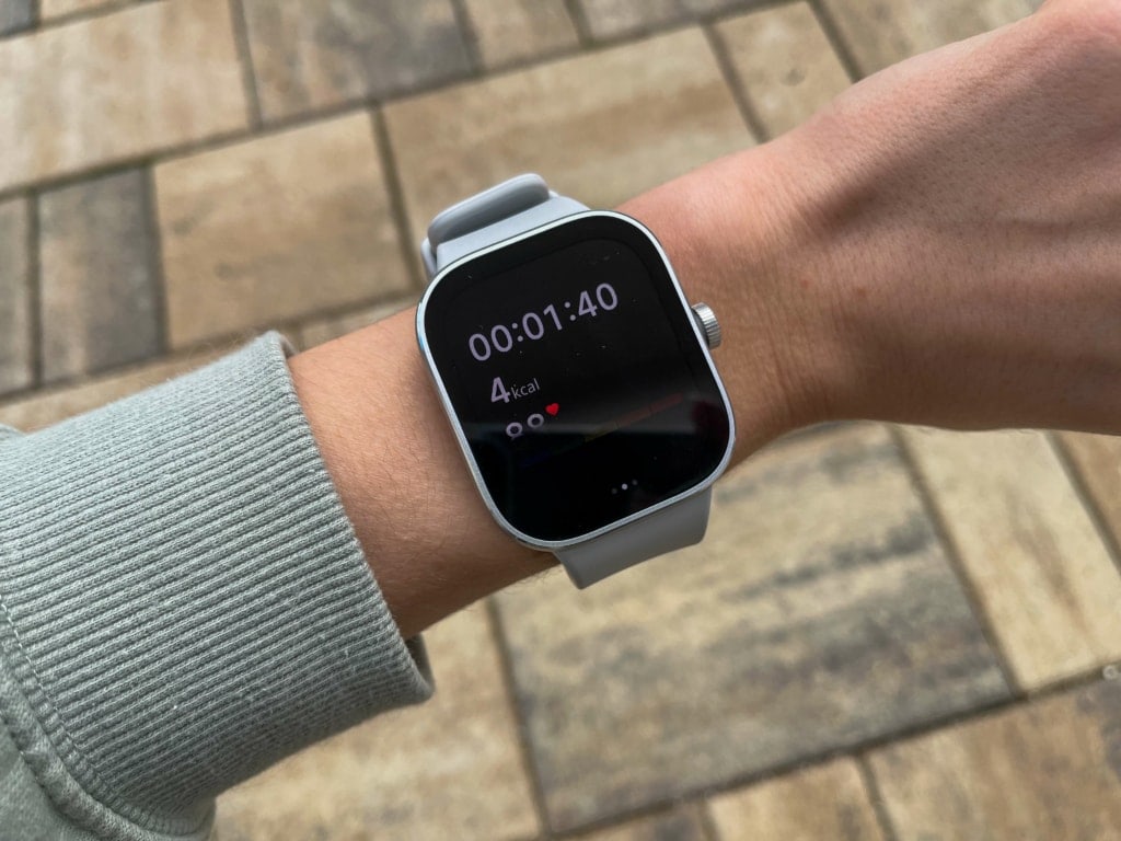 Dane podczas ćwiczeń