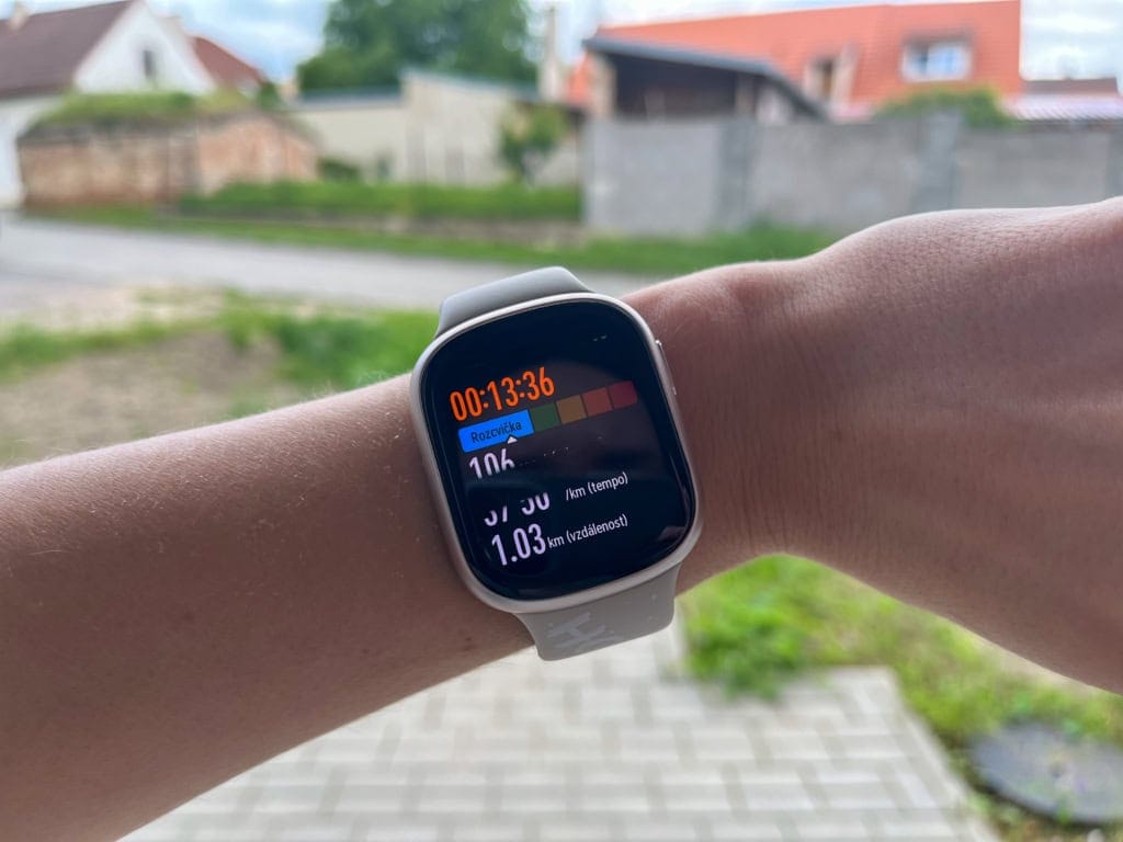 Dane podczas ćwiczeń