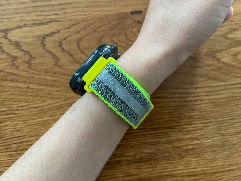 Można również użyć paska odblaskowego