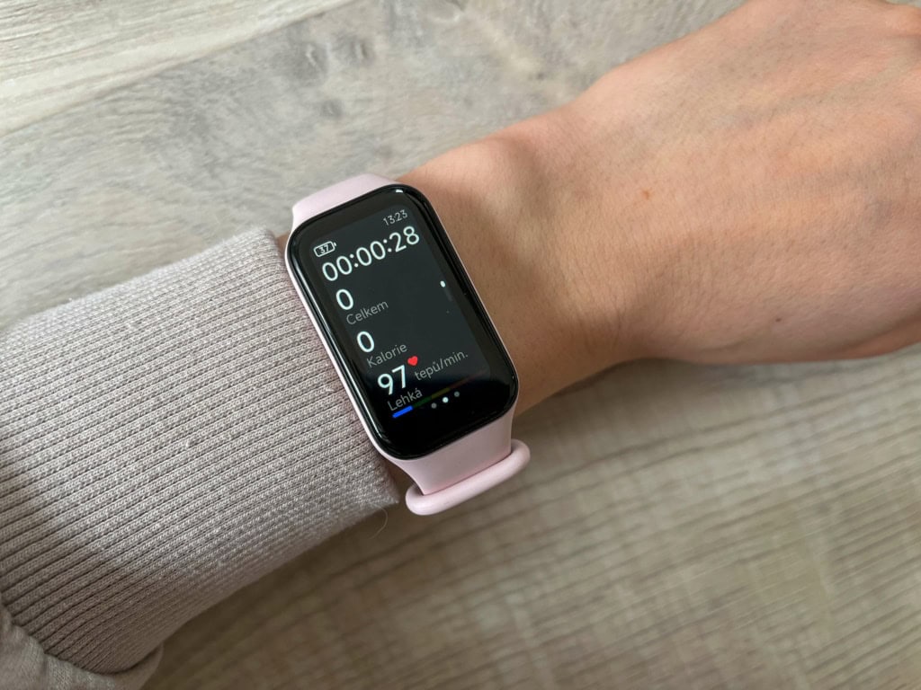 Dane podczas ćwiczeń