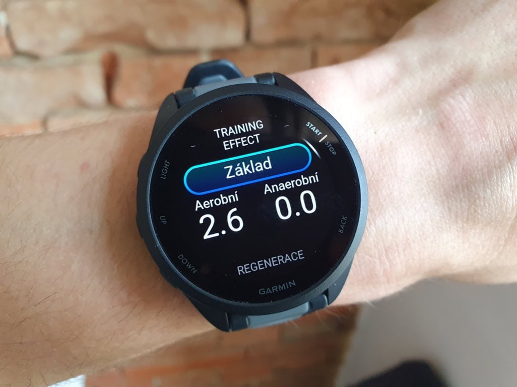 Efekt treningu dzieli trening na część tlenową i beztlenową