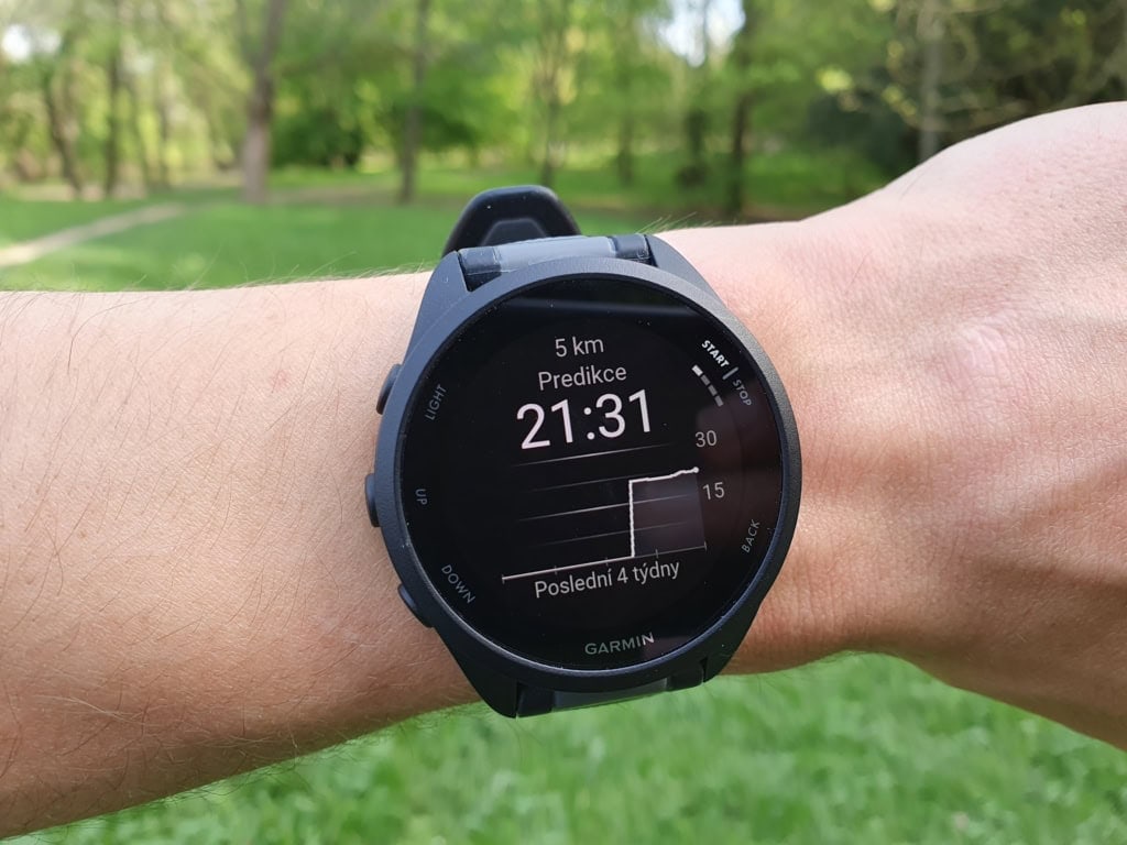 Przewidywanie czasów wyścigów jest dostępne po dłuższym użytkowaniu