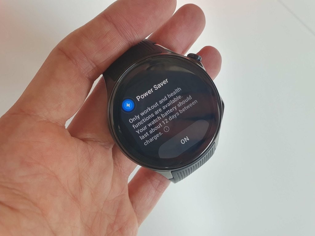 Tryb oszczędzania energii w zegarku był sporym zaskoczeniem