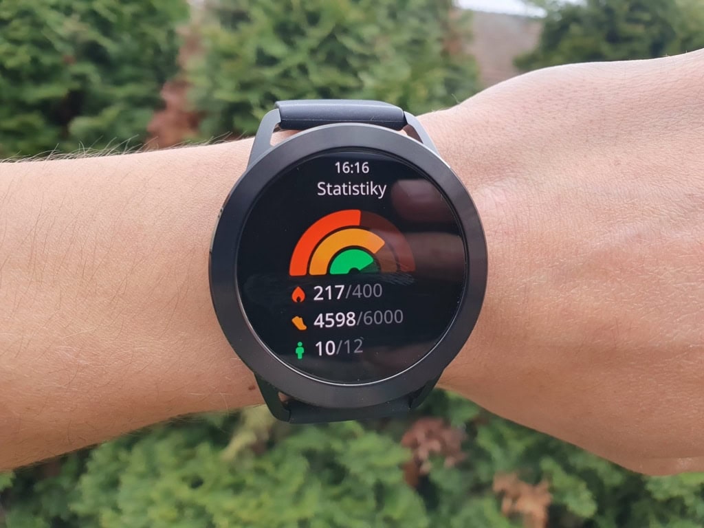 Pierścienie aktywności są obsługiwane tradycyjnie