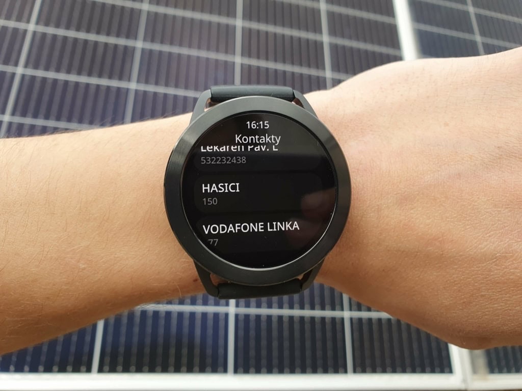 W aplikacji można również wybrać do 100 ulubionych kontaktów