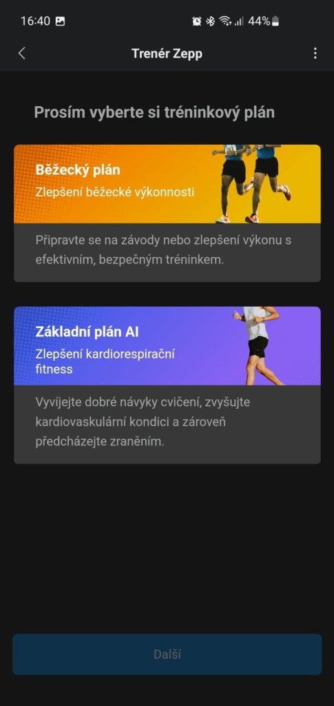 Oferowane są dwa rodzaje treningów