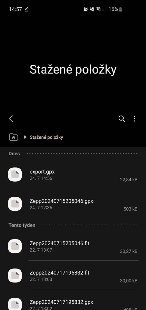Skopiuj zapisany plik do pamięci telefonu