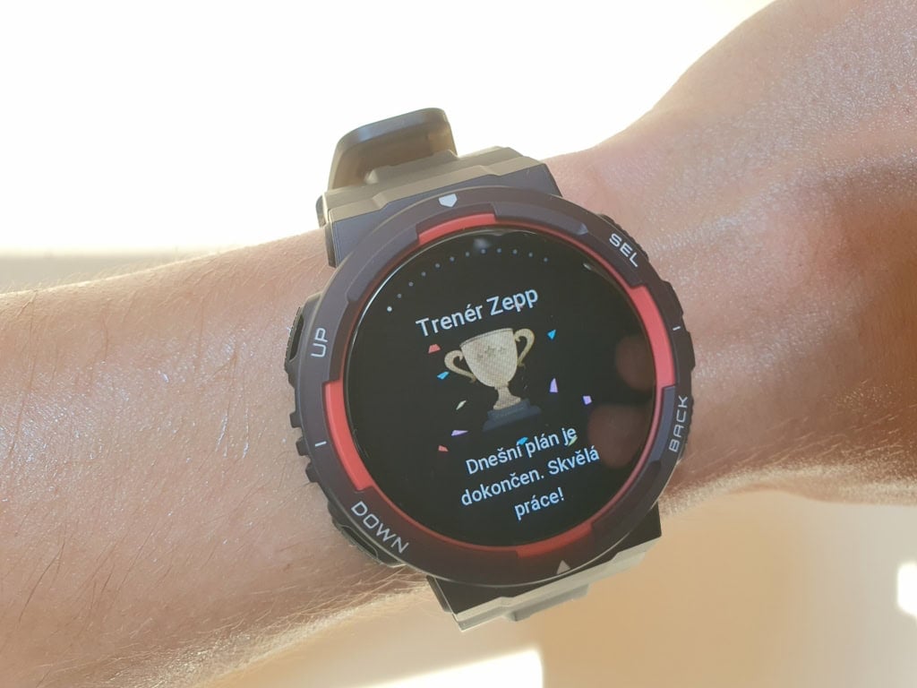 Osiągnięciu celu towarzyszy ładna grafika