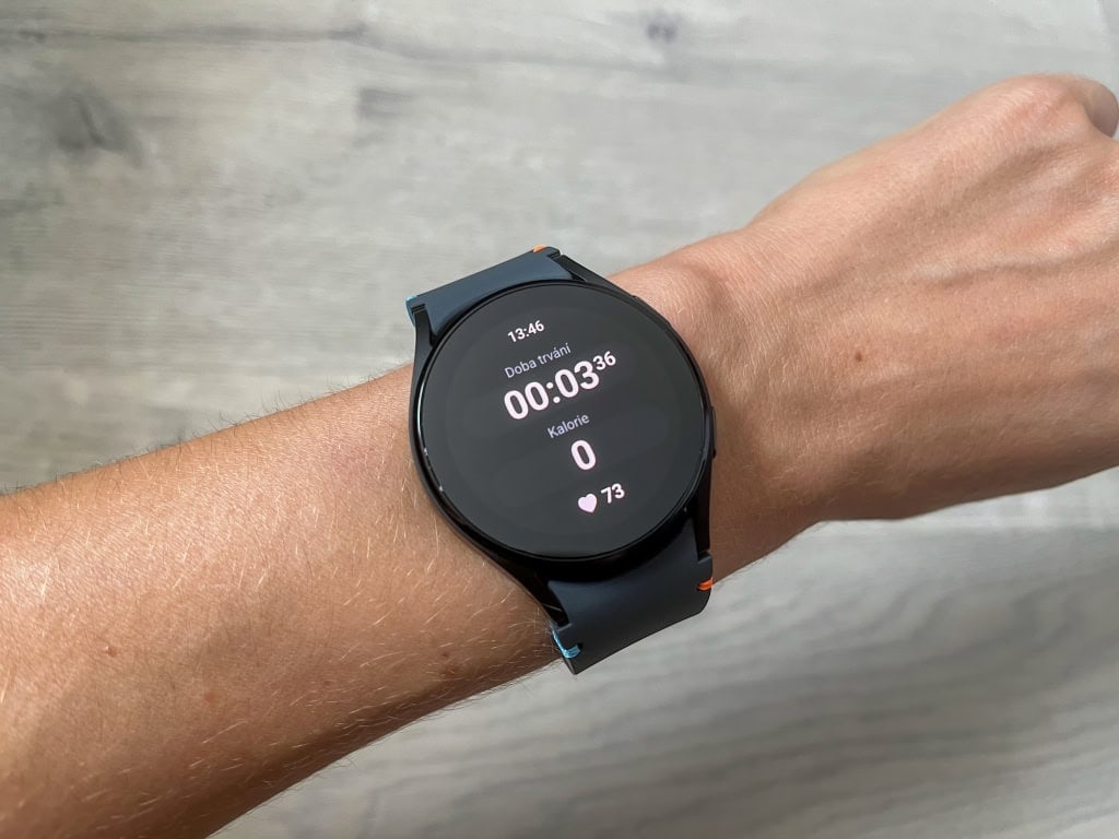 Dane podczas ćwiczeń