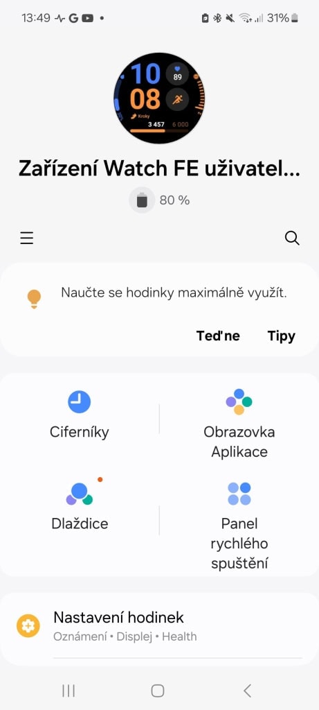 Aplikacja mobilna do noszenia