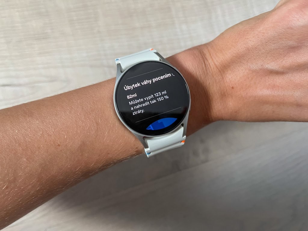 Utrata masy ciała poprzez pocenie się