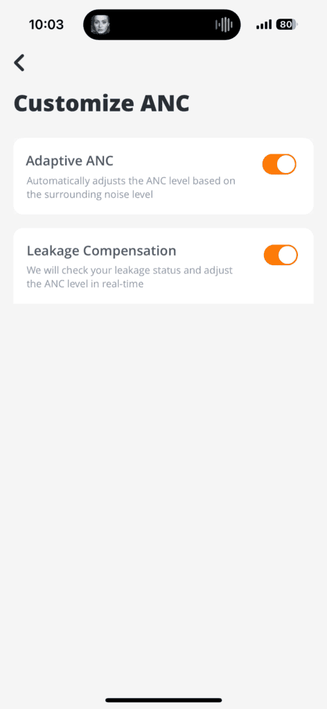 Włączanie adaptacyjnej redukcji szumów