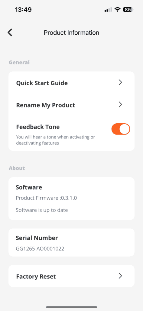 Informacje o produkcie